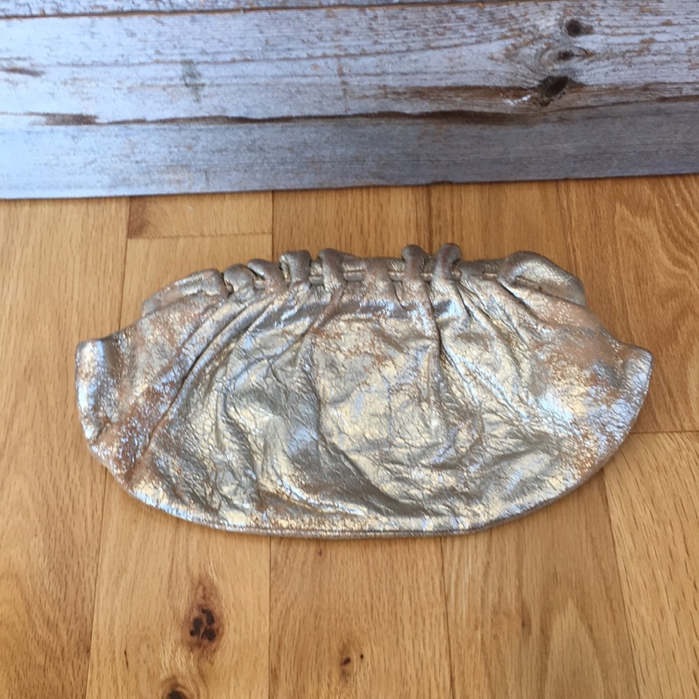 Banana Republic Gold Clutch